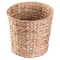 Vintiquewise Round Indoor Trash Can, Brown, Wicker, 11 in QI003226.S - alternate 6